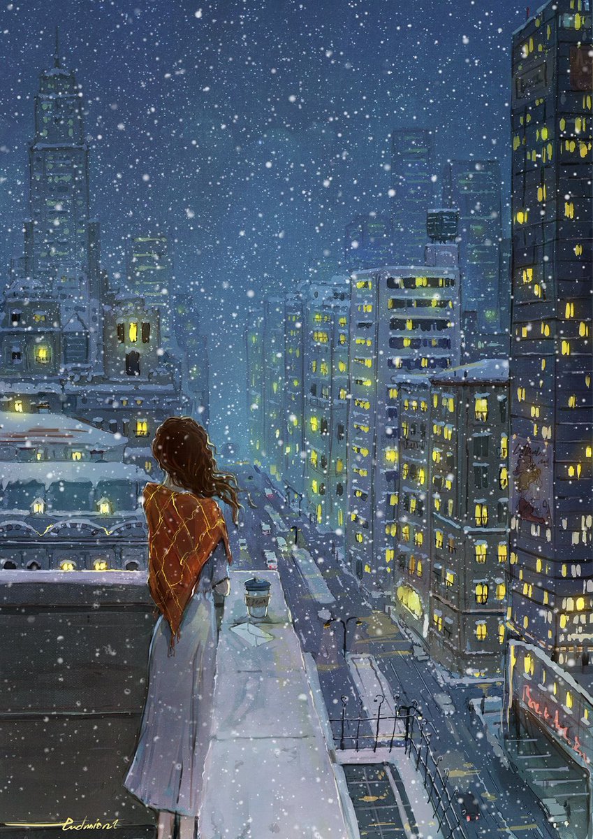 •When the world slows down and glows…