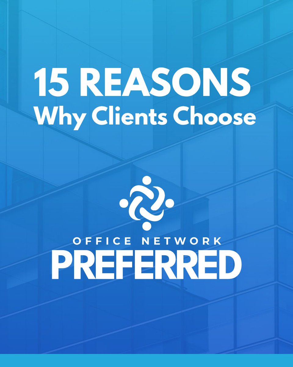 PrefOfficeNet's tweet photo. From Fortune 500s to fast-scaling teams, companies choose Preferred Office Network for one reason: we make flexible real estate work—globally, without friction.

👉 Swipe to see 15 reasons enterprises trust PON: https://t.co/uLfW3lVWOX
