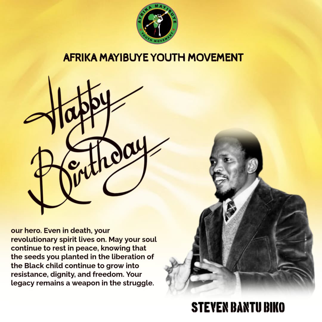 mayibuyeiyouth's tweet photo. “The most potent weapon in the hands of the oppressor is the mind of the oppressed” 

MAYIBUYE IAFRIKA ✊🏾💚 https://t.co/wAqIaQQnTl