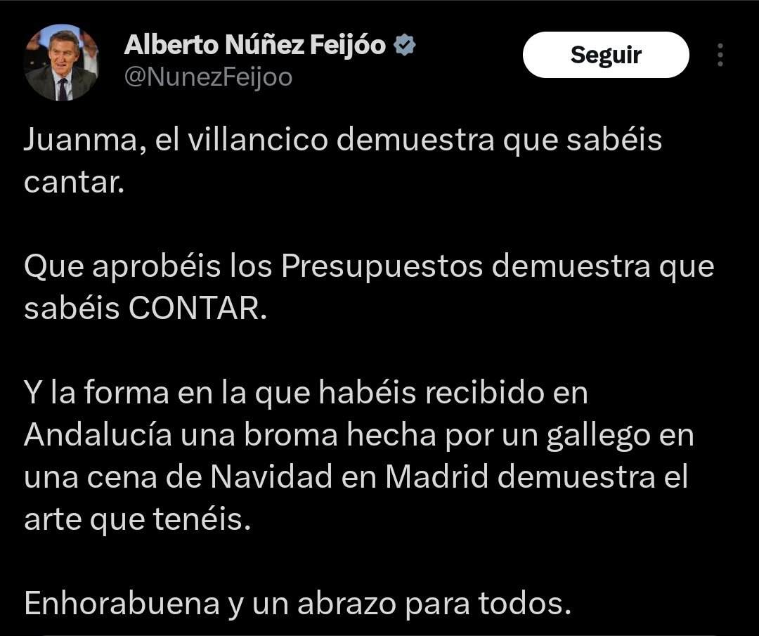 Por dios, si aún hay alguien que le quiera, que le diga que pare.