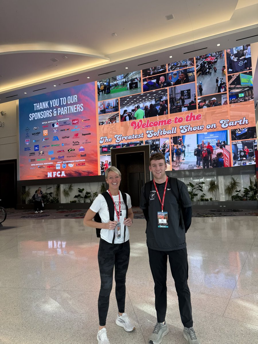 RBrand7's tweet photo. What an incredible time learning from some of the BEST at the @NFCA Convention  last week! 🔥 It is an honor and a privilege to represent MVSB and CCSB! 🥎❤️💜 https://t.co/YxAeU7QFIG