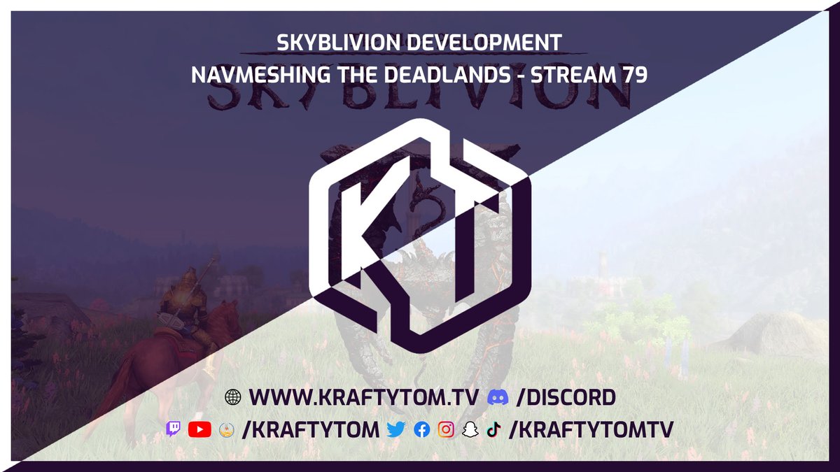 [NEW VIDEO]

Title: Skyblivion Development - Navmeshing The Deadlands - Stream 79 - PC

Video: youtu.be/CY05RzdMQ_w

Playlist: youtube.com/playlist?list=…