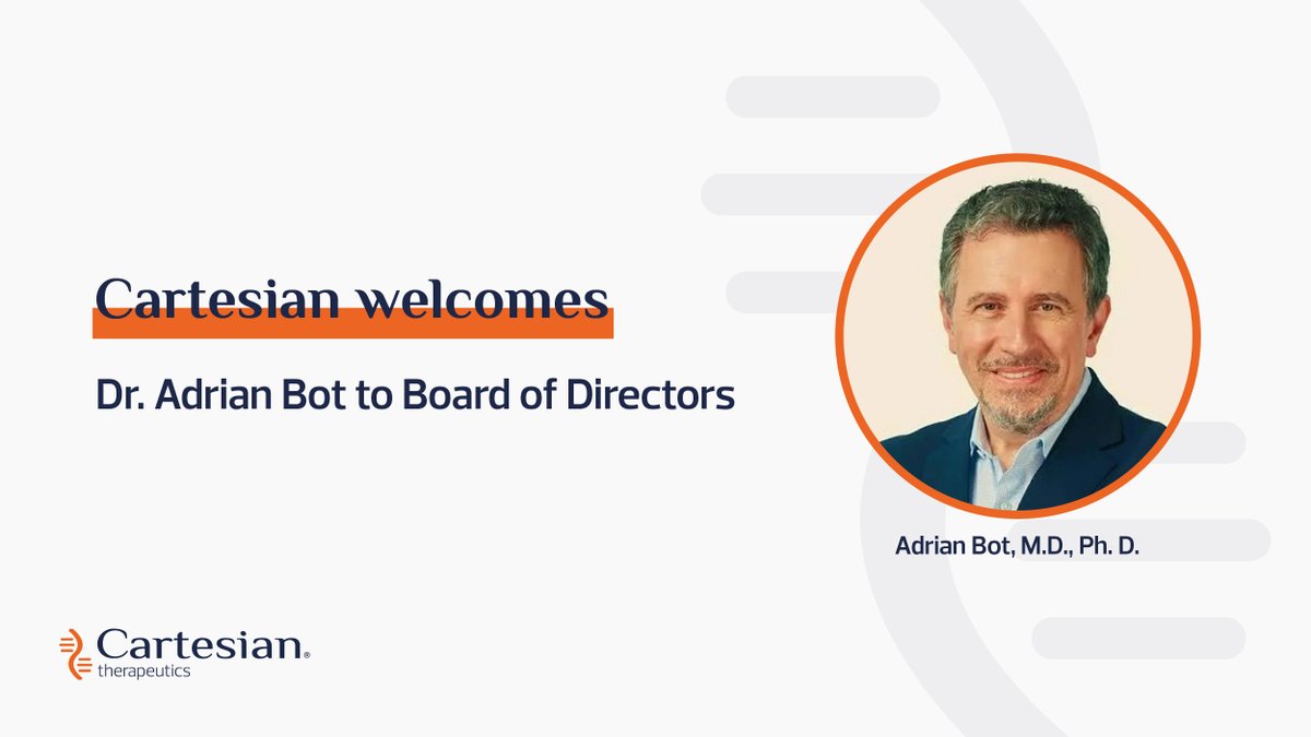 Cartesian Therapeutics tweet media