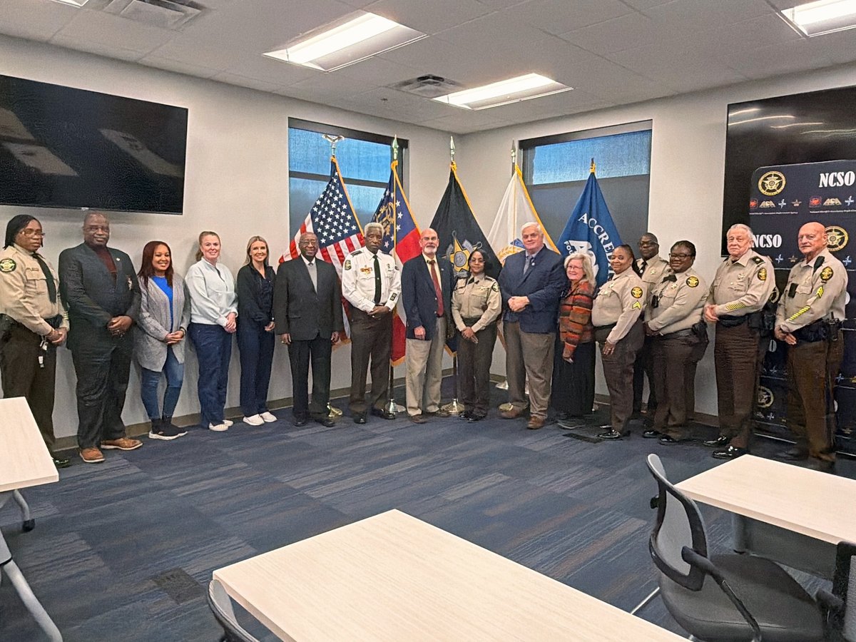 newtonsheriffga's tweet image. From Dec. 15–17, the Newton County Sheriff’s Office underwent its triennial recertification audit conducted by the American Correctional Association to ensure the county’s detention facility meets ACA-established standards.

🔗 Read full #newsrelease: newtonsheriffga.org/newsreleases/1…