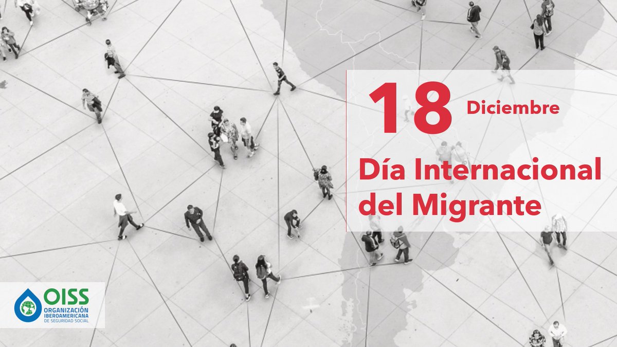 🔴 #18diciembre | Nuestro compromiso con la protección de los derechos de las #PersonasMigrantes 👨🏼‍🏭👷🏾‍♀️

Impulsamos el Convenio Multilateral Iberoamericano de #SeguridadSocial 📕garantizando prestaciones de millones de trabajadores migrantes 🌎

Migrar no es perder derechos ⚖️