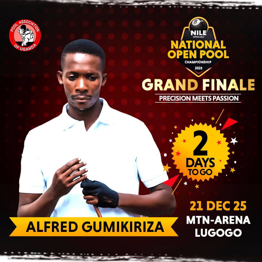 pooluganda's tweet image. BLACKSHEEP STEPS UP: Can he conquer the GRAND FINALE? 🏆🔥
Legendary Gumikiriza Alfred knows the GRAND FINALE like the back of his hand! 2012 national champ and Uganda's most decorated player is back, fueled by intensive training. Club 408's got his back – can he seize the moment