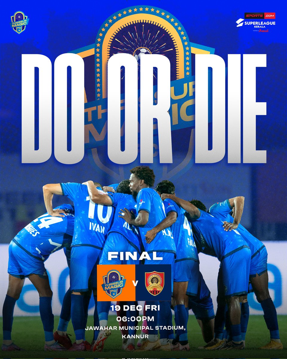 thrissurmagicfc's tweet photo. All for the win. ⚽💪

#SuperLeagueKerala #ThrissurMagicFC
 #MagicFrames https://t.co/A5qNbR51aE