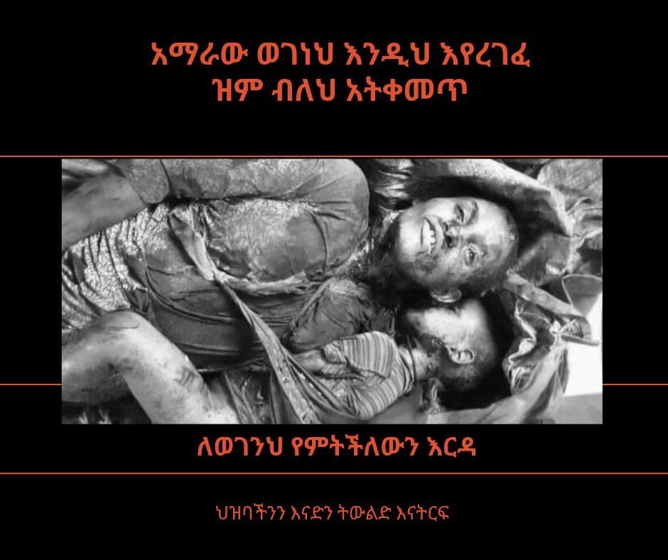 No family deserves this.
No child should die this way.
We remember them, we honor them,
and we demand protection for the Amhara people.”
#StandWithAmhara

#ProtectAmhara

#AmharaGenocide

#JusticeForAmhara