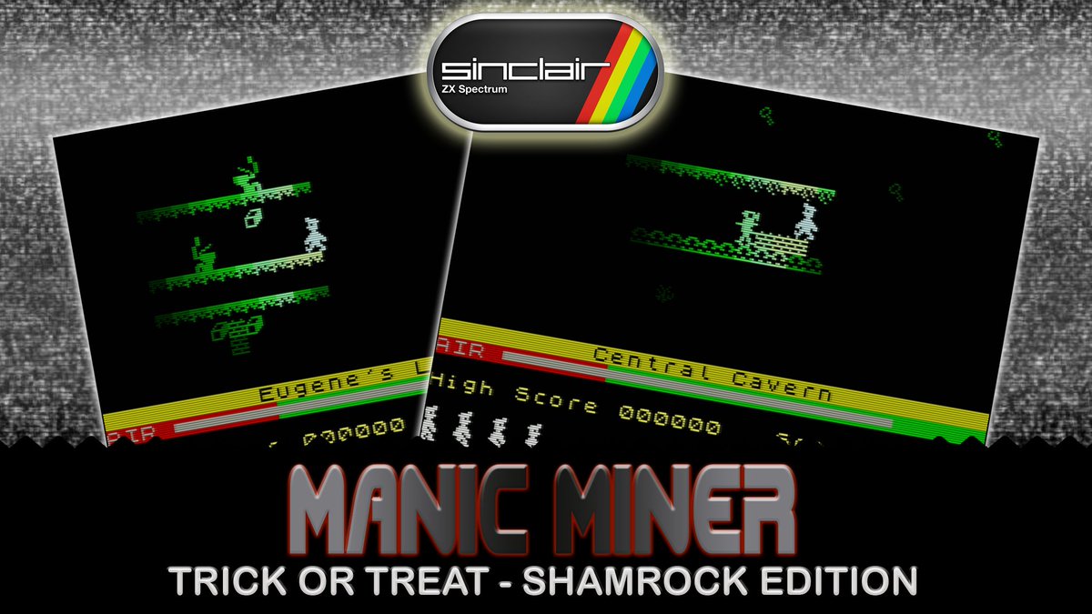 This is Manic Miner - Shamrock Edition on the #zxspectrum | #MiSTerFPGA

🕹️ youtu.be/-XsNCBq-aV0 🕹️

We are a hobbyist channel - can you join our Discord ? 

👉 discord.gg/DuswzTmxAt 👈

#nostalgia #gaming #Videogame #retrogames <a href="/Retweelgend/">Imagine A Stream ✪</a> <a href="/FameRTR/">FameRTR</a> <a href="/SupportingStre3/">Network GG</a>