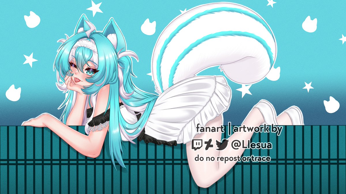 Llesua's tweet image. Drawing for @NaimSonicer🩵
The lovely Pachi Pachi 🐿️