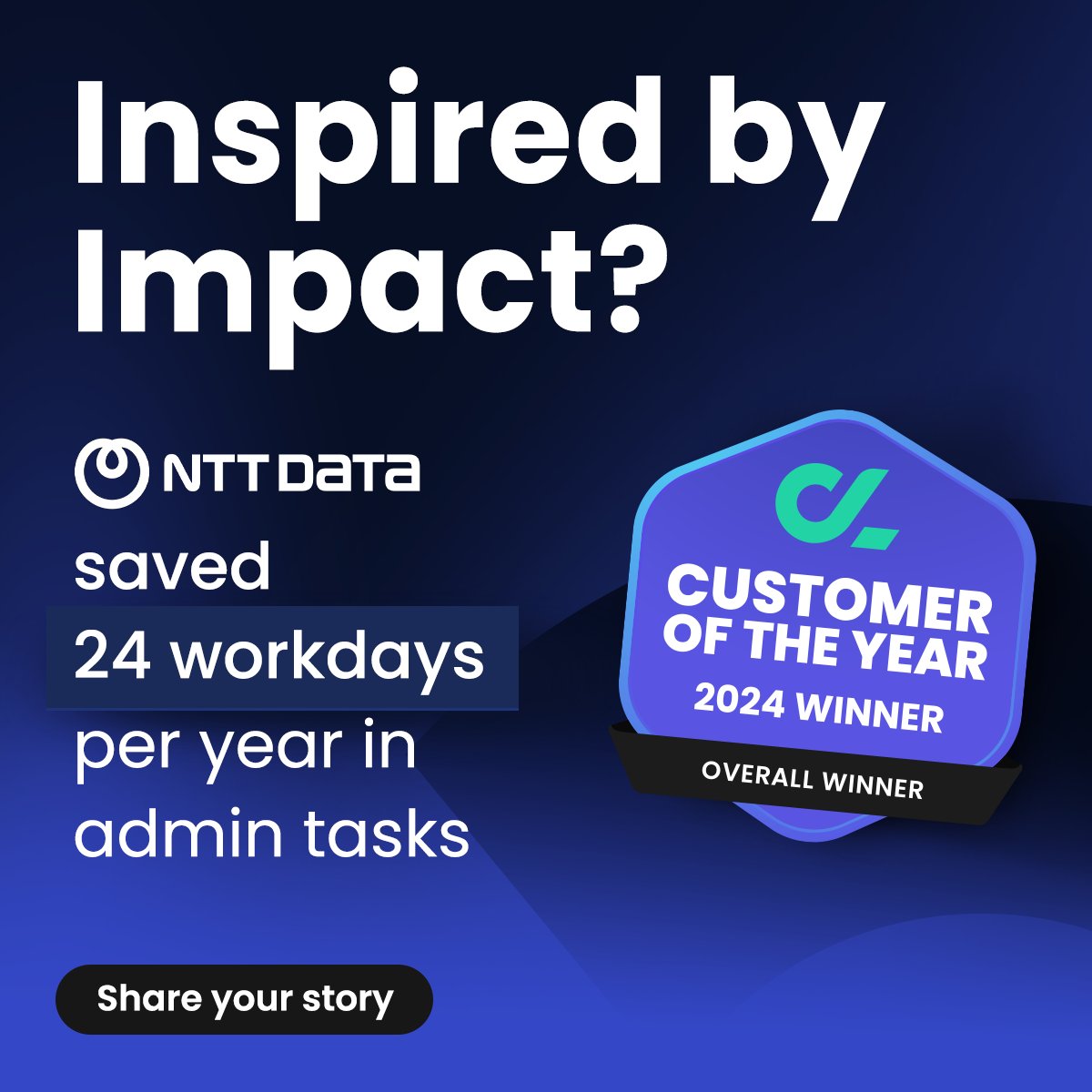 cypherlearning's tweet image. Inspired by impact? 

Last year’s winner, NTT DATA, saved 24 workdays annually with CYPHER. We want to highlight more stories of innovation and efficiency! Share your success story by December 31st.

👉 Nominate here: hubs.ly/Q03YFZ0D0

#CustomerOfTheYear #CYPHERLMS #LMS