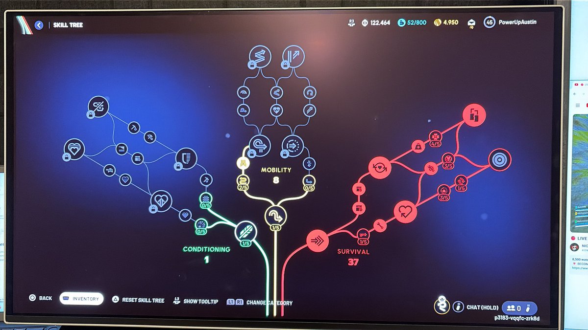 PowerUpAustin's tweet image. Chat how bad is this skill tree?… 😂