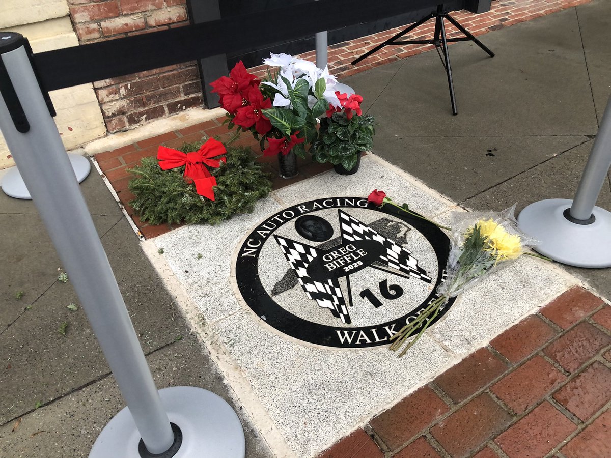 Greg Biffle’s star in downtown Mooresville