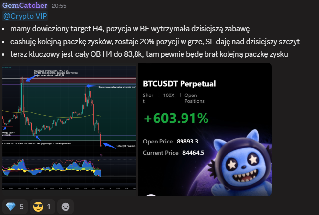 gemcatcher7's tweet photo. @CryptoStasiak Wpadaj do nas na DARMOWĄ grupę, gdzie uczymy jak takie "manipulacje" wykorzystywać i zarabiać, bez pro mentoringów za grube tysciące :D https://t.co/MfALu5Fduq