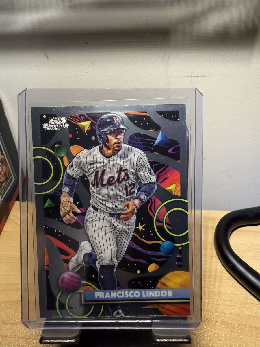 BasedCardGuy's tweet photo. Check out 2025 Topps Cosmic Chrome #106 - Francisco Lindor - Mets https://t.co/AhocAzx6qo #eBay via @eBay #TBBReposts #TBBCrew #CardsForSale #ToppsChromeCosmic #Mets #FranciscoLindor https://t.co/FqTLwfQ3NR