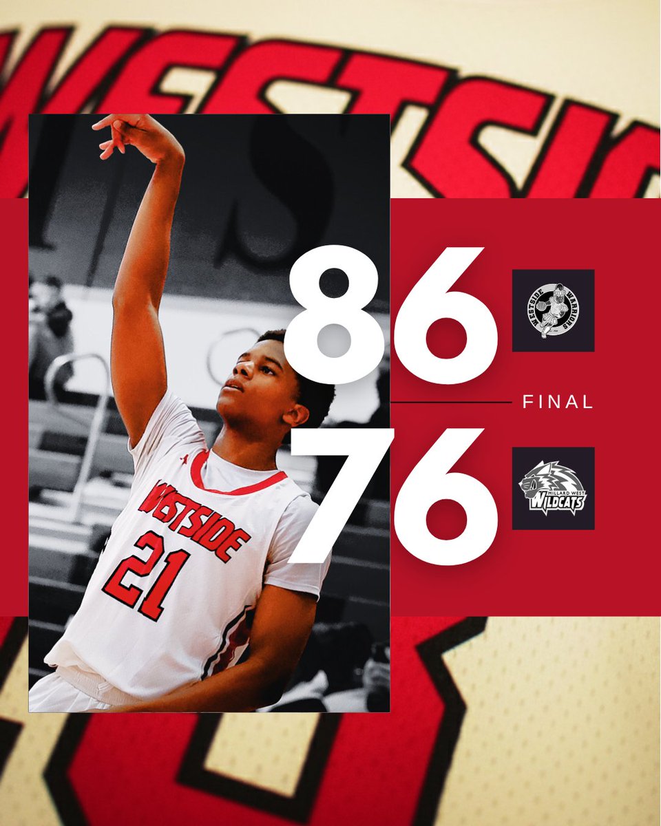 HoopsWestside's tweet photo. Final from Westside!

The Warriors improve to 4-1 on the season. Next up will be a trip to Kansas City for the @12CourtsXmas on Monday!

@londondada_ 23 PTS | 6 REB | 2 AST
@_emregedik 21 PTS | 9 REB | 4 STL
@DarienJenkins17 12 PTS (4/8 FG) | 4 AST https://t.co/A6q1IjMW5F