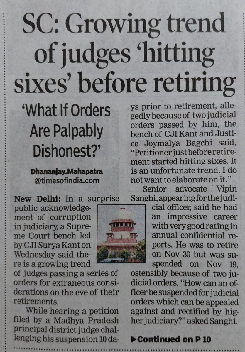 TheBatmanSaidSo's tweet photo. A lot of expectations from Justice Surya Kant !

#aravallihills #AravaliProtection https://t.co/HMt7by19mZ