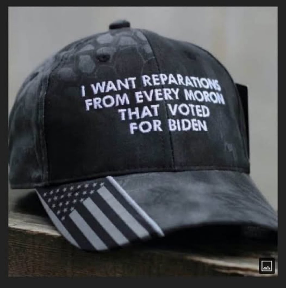 I want reparations from everyone who voted for Biden and Bidenflation.