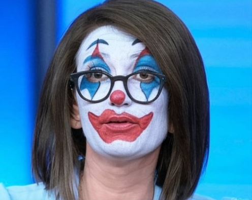 JimmbboJim's tweet image. I fast forward thru her segments. Tarlov's "arguments" consist of shopworn Demmunist tropes, bumper sticker slogans, and talking points with cherry picked polls.
When Gutfeld! debates her, he is engaging in a battle of wits with an unarmed opponent.