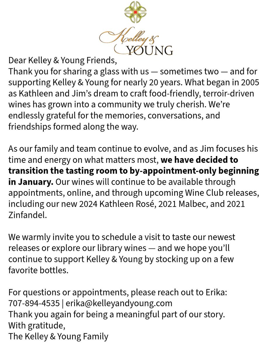 Kelley Young Wines (@kelleyyoungwine) on Twitter photo 
