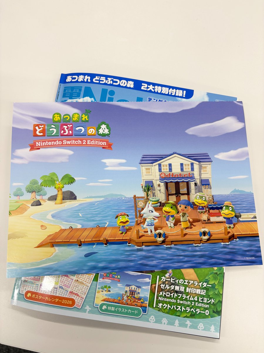 Nintendo おいでよどうぶつの森　B2ポスター Nintendo おいでよどうぶつの森 B2ポスター Nintendo おいでよどうぶつ