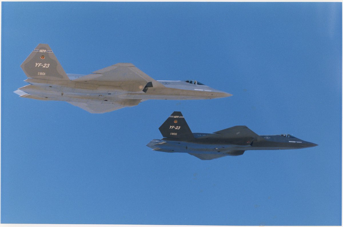 Fighterman_FFRC's tweet image. YF-23 photo dump bonanza continues! 

Via NMUSAF FB