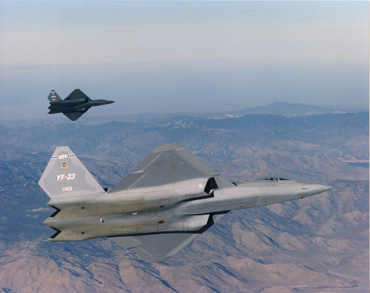 Fighterman_FFRC's tweet image. YF-23 photo dump bonanza continues! 

Via NMUSAF FB