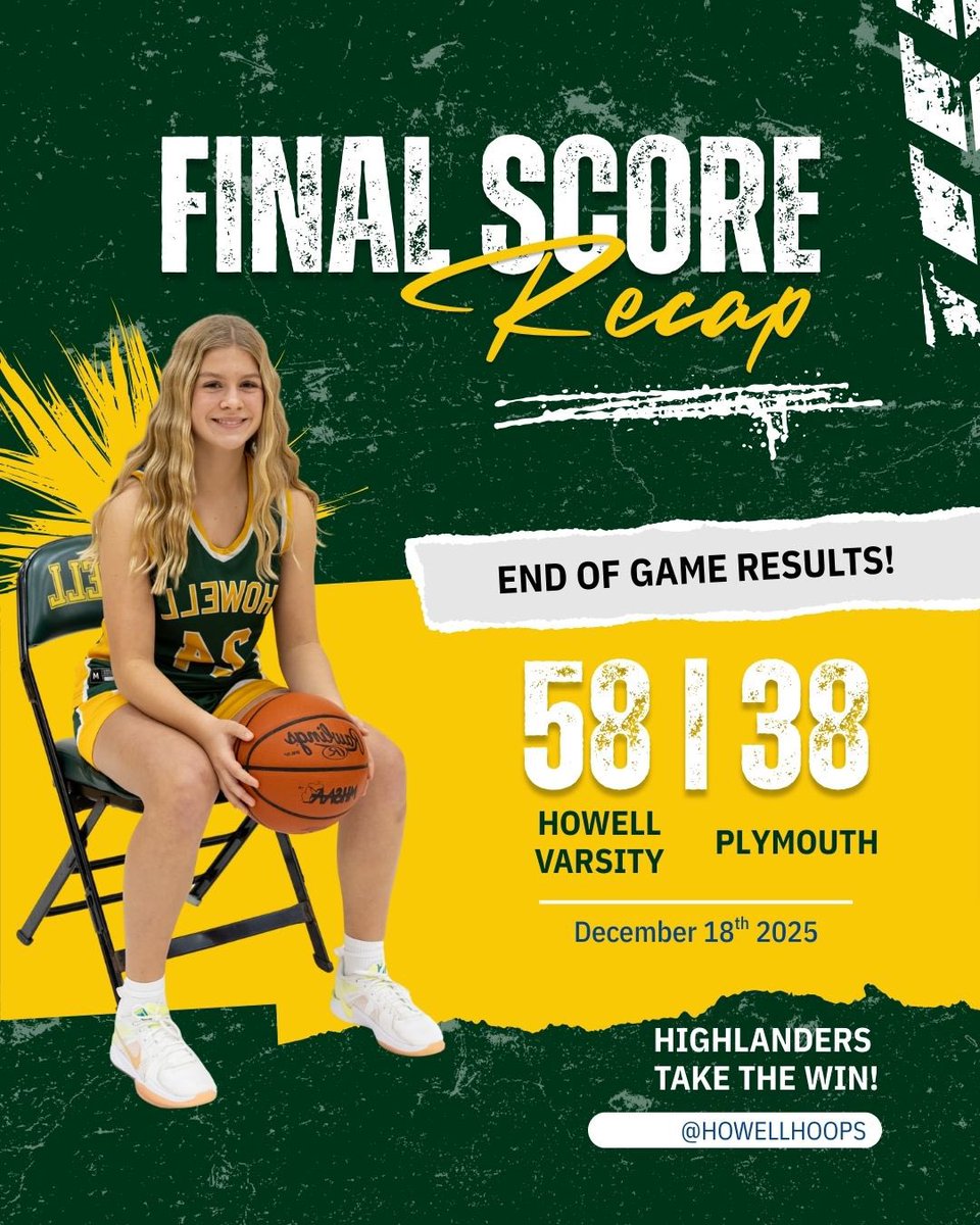 HowellHoops's tweet image. Our Howell girls take the win over Plymouth in a physical game! It was a great team effort!💚🏀💛