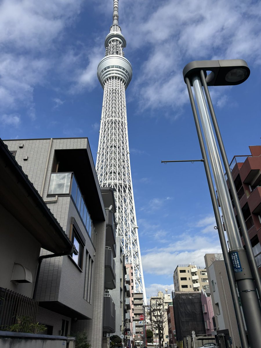 Good  morning 𝑻𝑶𝑲𝒀𝑶‼️
本日モダリティ初日です。
19:00開演なので余裕もっていらしていただけるとスカイツリー見てブラブラできると思います。