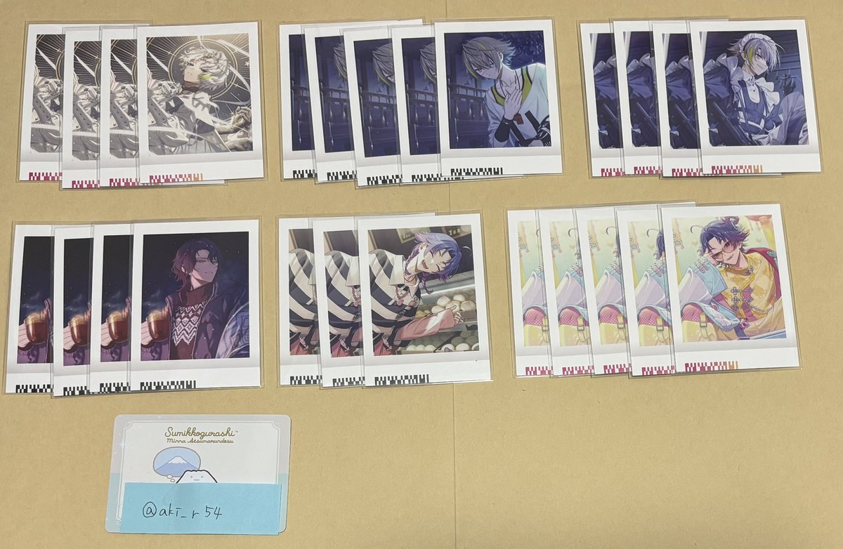 aki_r54's tweet photo. 【交換】 ぱしゃこれ エイトリ 18TRIP

譲)画像のもの

求)N:凪(前＞後)
     箔:凪(後＞前)

画像4枚目が箔押しです
N同士、箔同士での交換のみ、トリレボ前⇆後での交換は可能です
まとめての方優先
郵送、都内手渡し可能

お気軽にお声掛けください。 https://t.co/t36B8RX5Sw