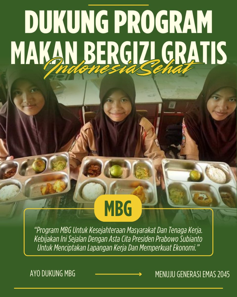Dukung Program MBG