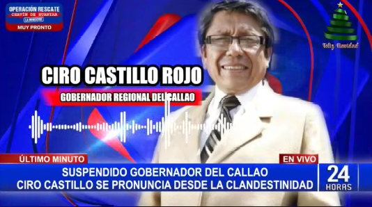 PTV_Noticias's tweet photo. 🔴 En vivo | #LOÚLTIMO: #CiroCastillo se pronuncia desde la clandestinidad
#PanamericanaTelevisión | Más detalles en ► https://t.co/gj7lGwHjDs https://t.co/A9WY4Ngvld