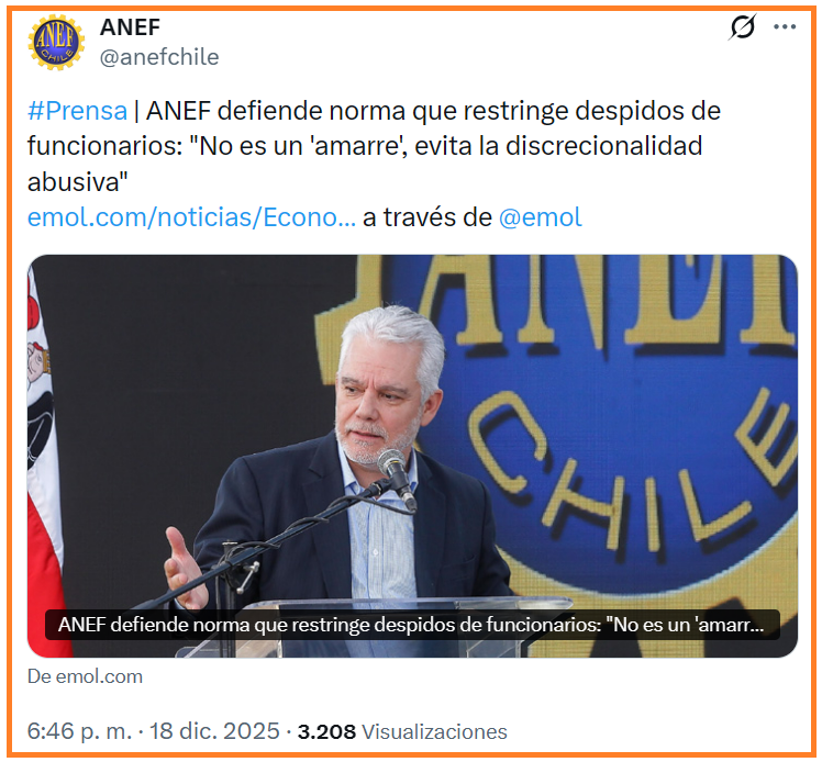 sergiou01329861's tweet photo. Esto de "amarrar" funcionarios es inaceptable.
Va contra la democracia y la voluntad popular que en las urnas eligió a un Presidente.
Todo Presidente que asume el cargo debe tener total y absoluta libertad para armar los equipos de su confianza en todo el aparato gubernamental. https://t.co/9aPzgUKSkJ