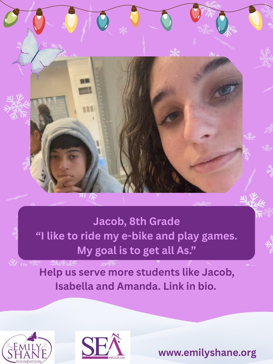 Welcome to the students and mentor/tutors at the SEA Program’s newest site - Paul Revere CharterMiddle School, Pacific Palisades! 🌟🦋#TheEmilyShaneFoundation #Quotes #SEAProgram #MentorshipMatters #ActsOfKindness #HelpingHands #MakeADifference #PassItForward