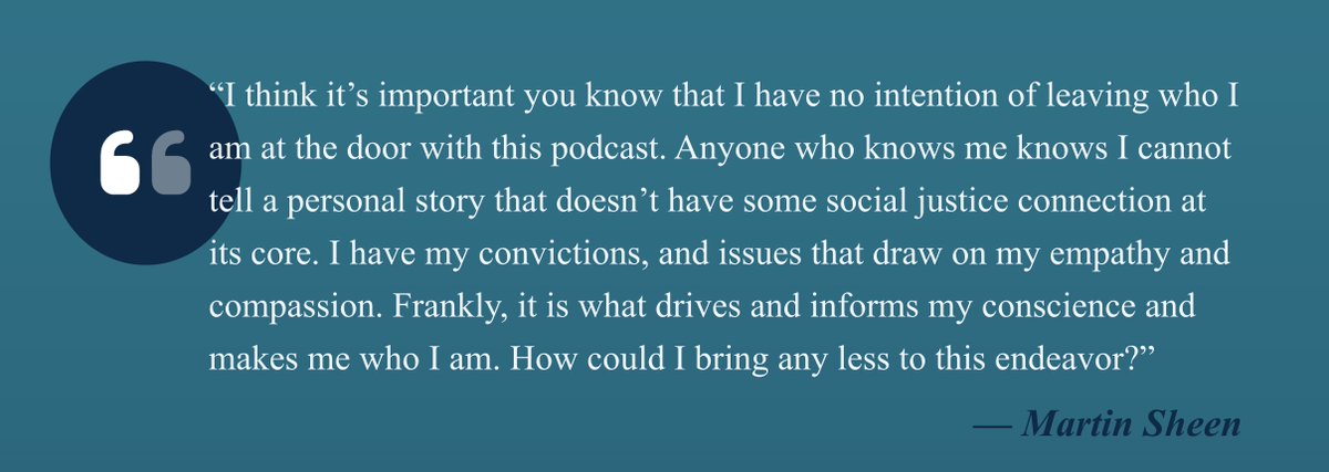 #TheMartinSheenPodcast 💙

themartinsheenpodcast.com/#bio