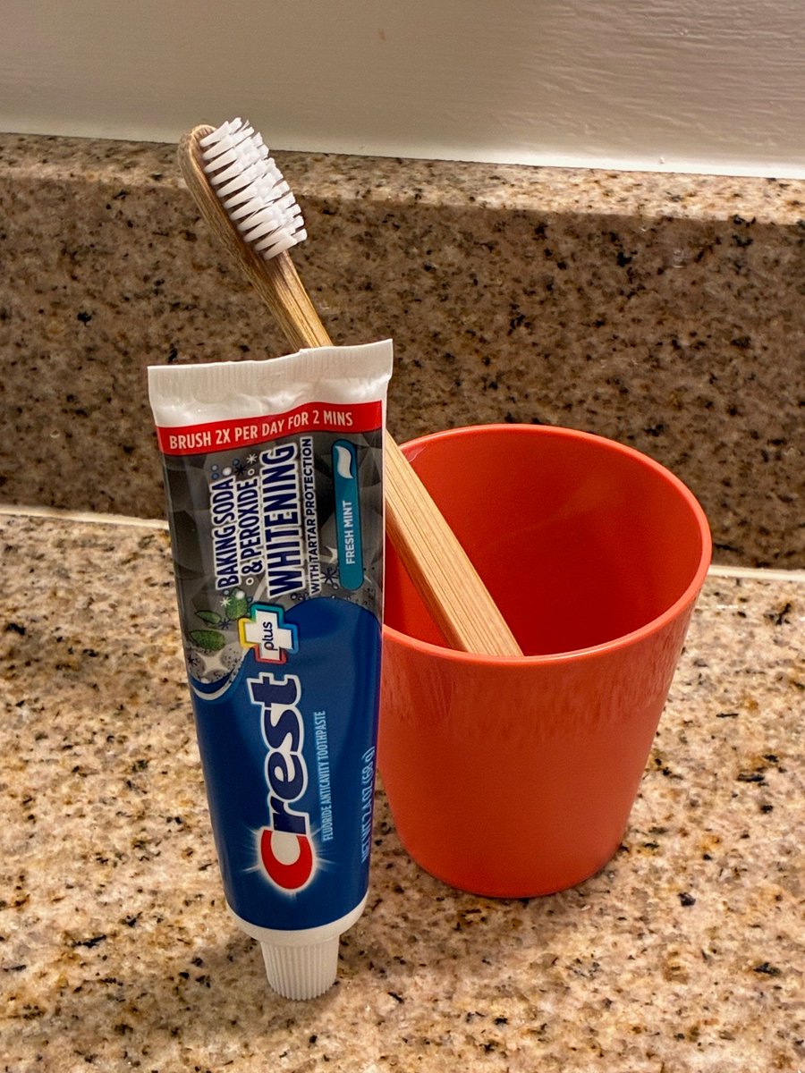 一周まわって原点に戻る話

アメリカ出張の際に途中ではみがきがなくなることがあって、これまではドラッグストアで旅行者用の小さいチューブを買っていた。それが物価高で2ドル（300円）なので他を探すことにした