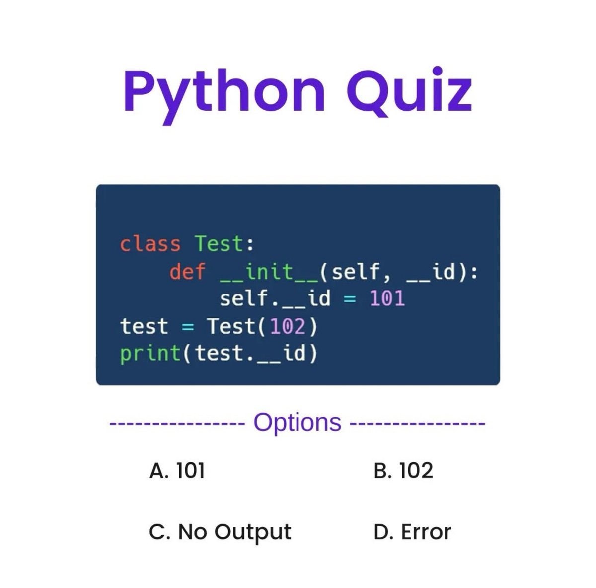 Python_Dv's tweet image. Comment below the output! 😃👇