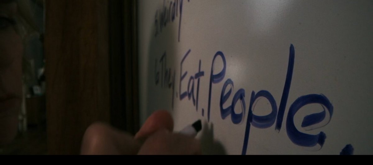 #pluribus catching feelings and having to remind herself that they eat people.........