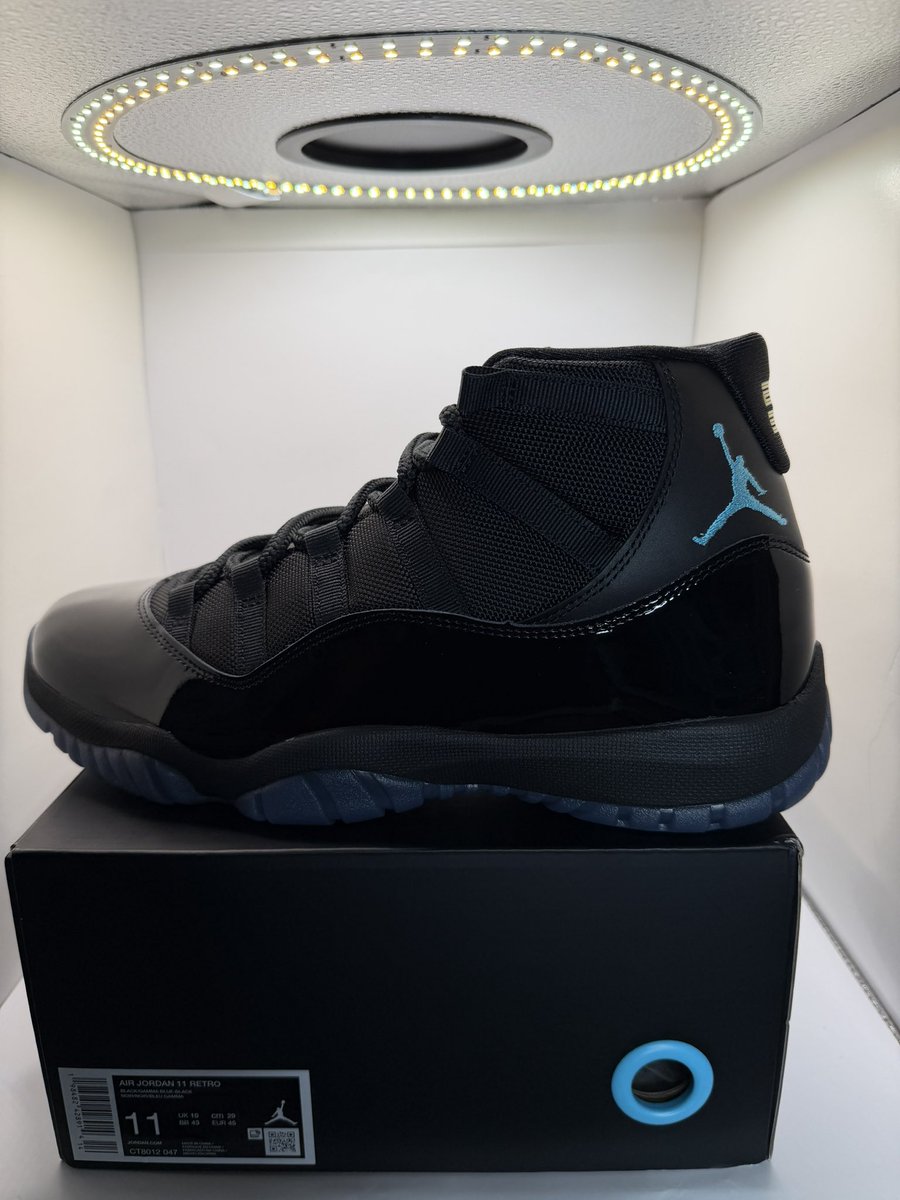 MartinezJemuel's tweet photo. Jordan 11 Retro “Gamma Blue” 

Size: 11 Men / 12.5 Women 

Condition:  Brand new with box / DS 

Price $360.00

Shipping Available 📦

100% Authentic ✅ https://t.co/tvB2CMYKRm