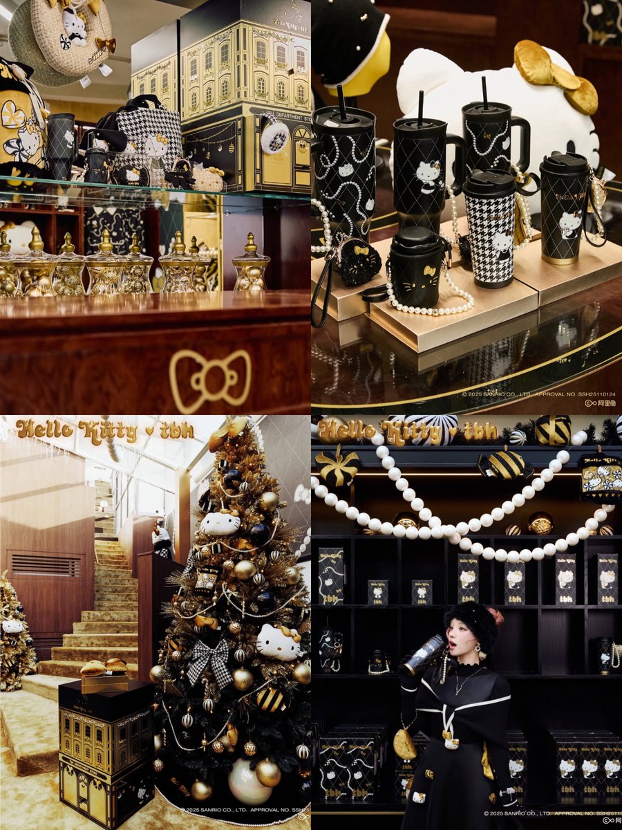 ❤️韓国ポップアップ情報❤️ オトナかわいい上品なキティちゃんのPOP