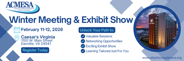 ACMESAHME's tweet photo. ACMESA is excited to announce that the official agenda is now available for the 2026 Winter Meeting &amp; Exhibit Show, taking place February 11–12, 2026, at the new location — Caesars Virginia in Danville.

Register Today: https://t.co/SVNvDLJVns https://t.co/ZiTIztQG2u