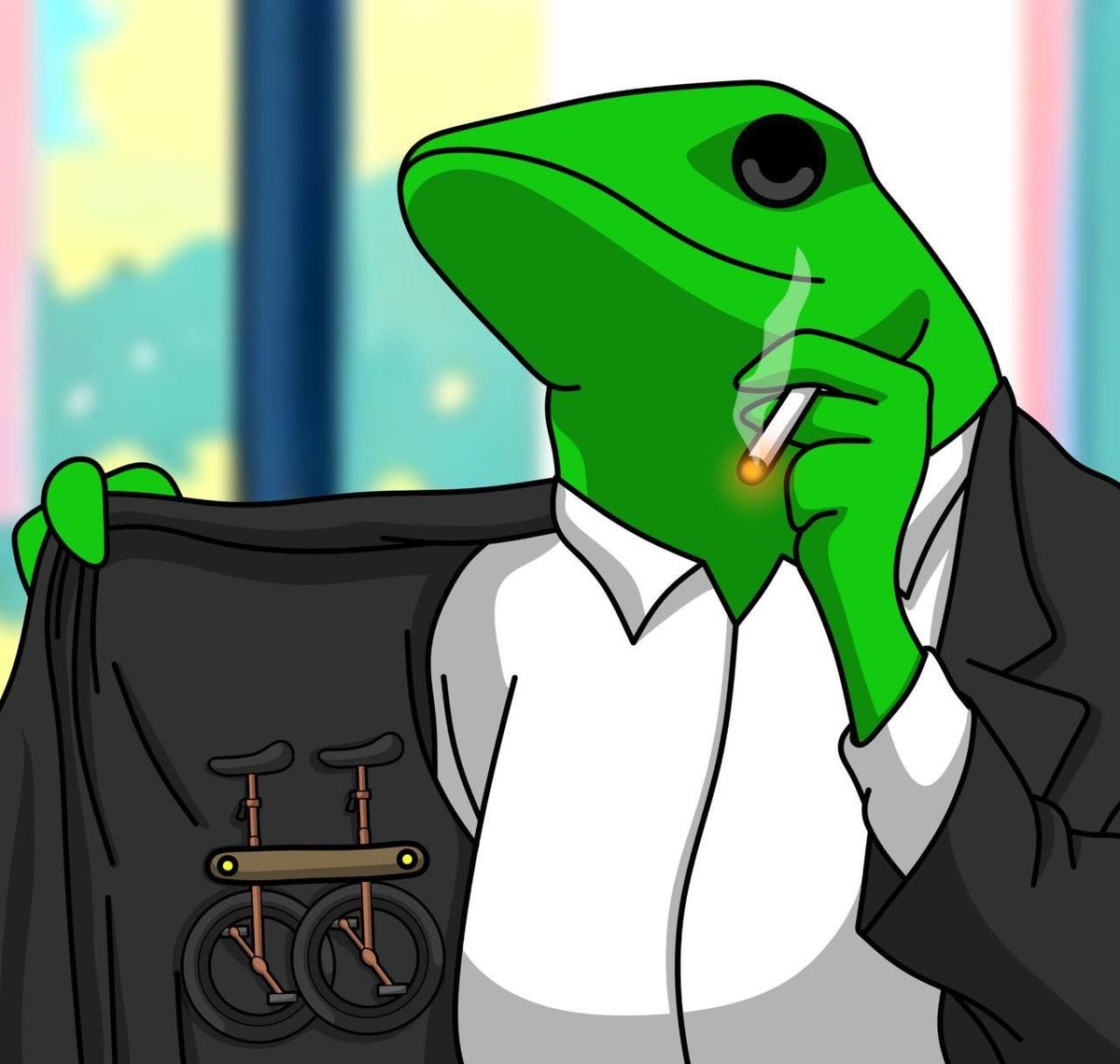 DatBoiPepeKlr's tweet image. 🚲🐸 dat boi enters the bull market
when u open the suit jacket… and it’s just 🚲🚲 inside… oh lawd he diversified