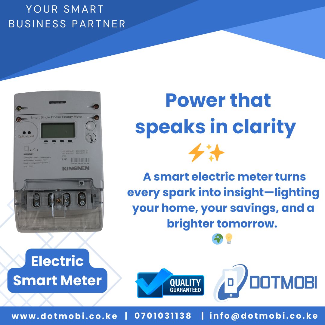 dotmobillp's tweet image. Power that speaks in clarity ⚡✨ A smart electric meter turns every spark into insight—lighting your home, your savings, and a brighter tomorrow. 🌍💡
#SmartEnergy #PowerTheFuture #ElectricInnovation #EnergyAwareness #LiveBright