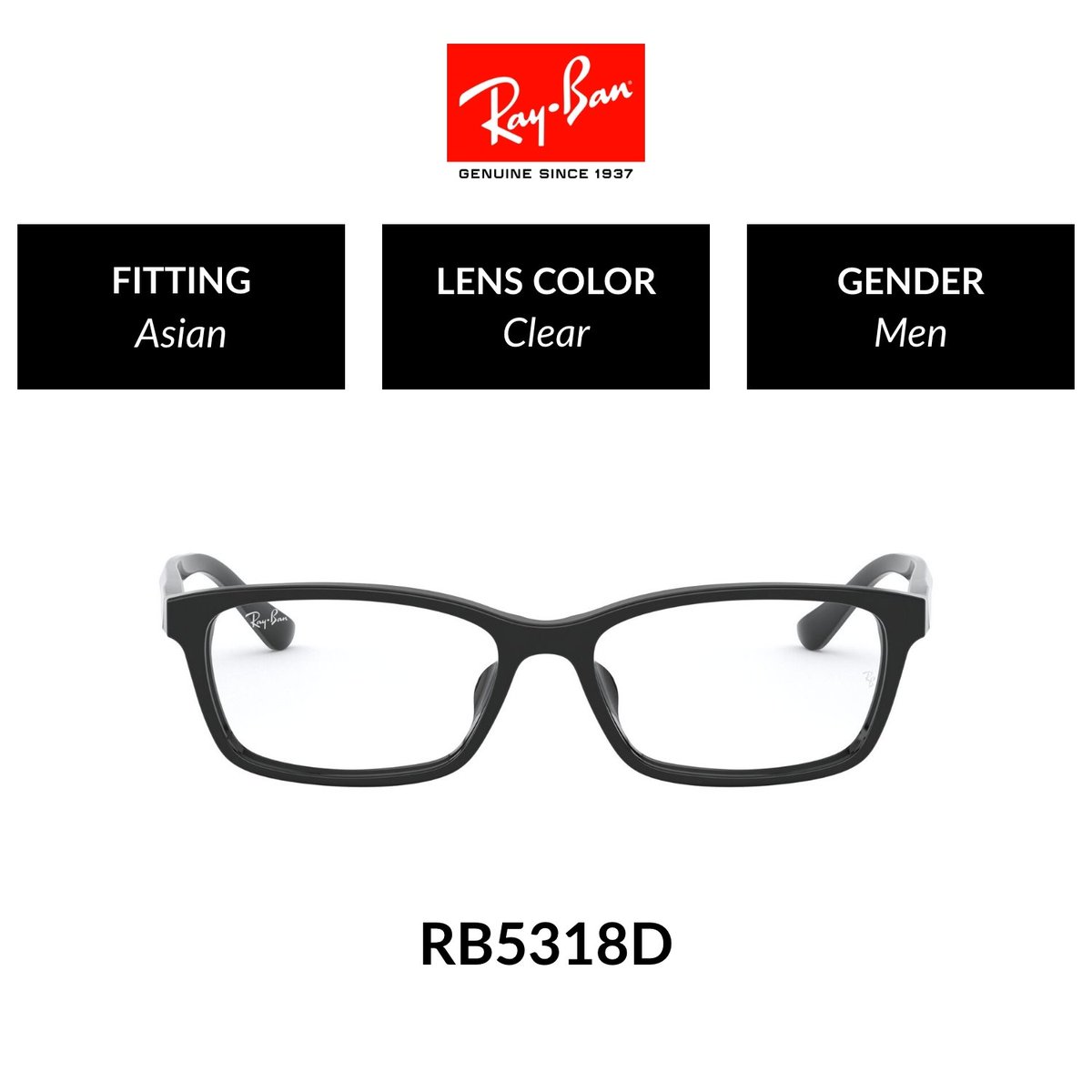 Ray-Ban - RX5318D 2000 - Glasses!
BUY: s.lazada.com.ph/s.EE6tp?cc
World's most famous eyewear brand.
₱6,160.00
#rayban