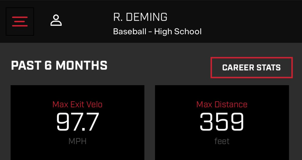 rowandeming's tweet photo. Great start to the offseason for both catching and hitting. 
First pop time testing of the Winter, best time was a 1.90. 
Best Hitting metrics: 97.7 EV and 360 max distance
Only up from here!
@MASH__BASEBALL @blivorsi4 @cdh_baseball @Tony_Vocca https://t.co/qqaGYGqDcs