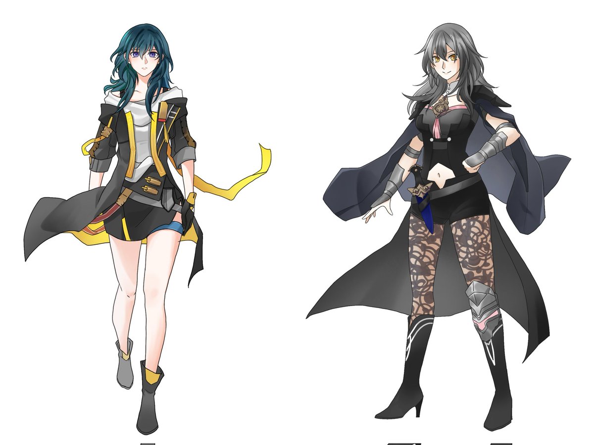 saliiiidrop's tweet photo. 开始造谣，私心觉得很像的俩人
#Stelle #Byleth #HonkaiStarRail #崩壊スターレイル #崩坏星穹铁道 #FireEmblemHeroes https://t.co/T5qrAF2CFV