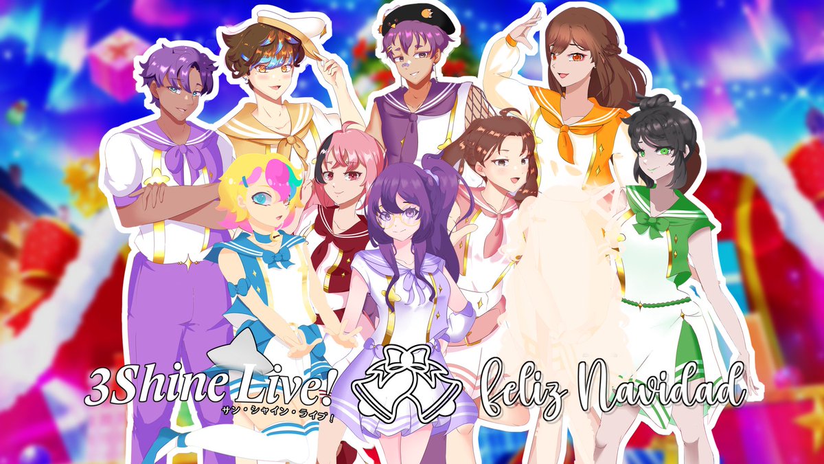Ya se están acercando las fiestas, y de parte de todos en 3Shine Live! queremos agradecerles todo su apoyo este año 🧑‍🎄

Estaremos en vivo este SÁBADO 20 a las 21:00 (Chile/Argentina) en el canal de 3Shine Live! para transmitirles nuestra gratitud y desearles un exitoso 2026 💖