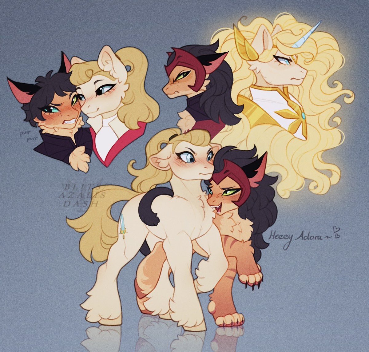 Catradora x MLP

#mylittlepony #spop #crossover