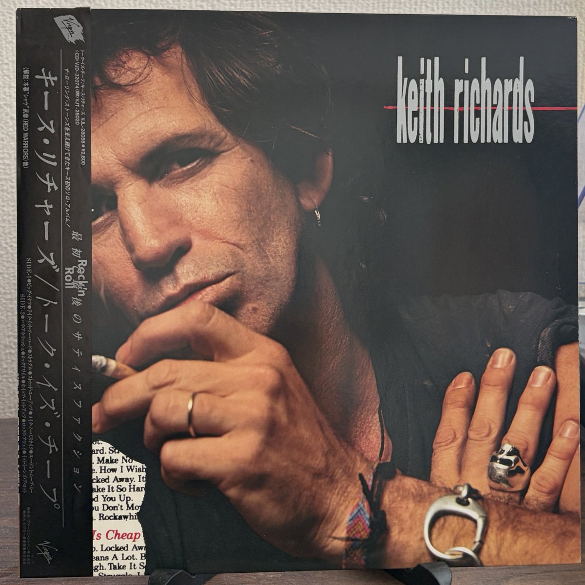 キース・リチャーズ 『トーク・イズ・チープ』 最初で最後のサティス