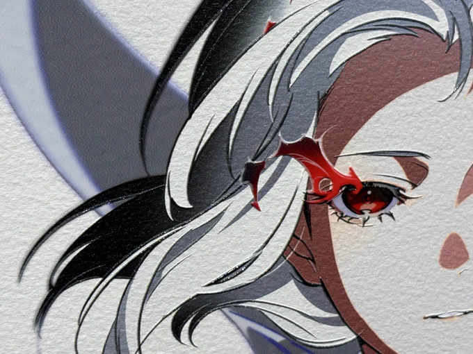 蔦屋銀座で開催中の米山舞さん個展に来た!絵とアニメーションと印刷技術へのチャレンジ…!すげえや。 #arc_YONEYAMAI